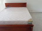 6x5 - 72x60 Teak Box Bed with arpico spring mattress