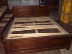 6x5 Mahogani Box Bed