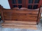 6×5 Queen Size Used Teak Bed