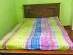 6x5 Teak Bed with Mattress