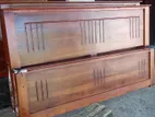6x5 Teak Box Bed