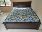 6x5 Teak Box Bed With Arpico Hybrid Mettress