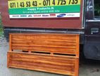 6x6 - 72x72 King Size Teak Box Bed