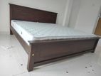 6x6 (72x72) Teak Box Bed With Arpico Spring Mettress 7 Inches