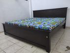 6x6 New Teak Box Bed With Arpico Hybrid Mettress