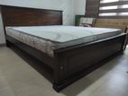 6x6 Teak Bes Box Bed with Arpico Spring Mettress 7 Inches