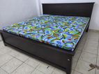 6x6 Teak Box Bed with Arpico Hybrid Mettress