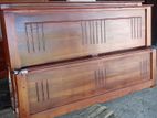 6x6 Teak wood box bed
