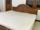 6x6 With Mattress Teak bed