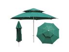 7 Feet Double Vent Garden Umbrella