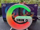 7 in 1 G29 Wireless Charger Pad Stand Bluetooth Speaker TF RGB Light
