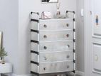 7 Layer Dustproof Shoe Rack