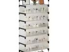 7 Layer Dustproof Shoe Rack with Flip Doors Space