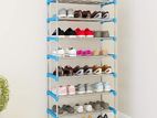 7 Layer Shoe-Rack (Steel)- easy to fix - stainless steel