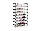 7 Layer Solid Steel Shoe Rack Multi-layer Shoes Cabinet