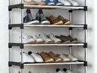 7 Layer Solid Steel Shoe Rack Multi-layer Shoes Cabinet Storage