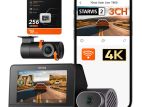 70mai T800-2 Dash Cam 4K HDR Set with 256GB Memory Card