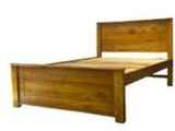 72-36 Arch Teak Bed (B-27)