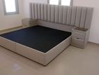 72 X75 King Size Cushion Bed with 2 Bedsides -Li 40