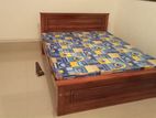 72*60 - 6*5 Queen size Design Box bed with double layer mattress