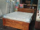 72*60 Queen Size Box Bed with Spring Mattress -Arpico
