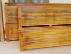 72*60 Queen Size Box Teak Bed -6*5 Ft