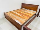 72*60 Teak Box Bed