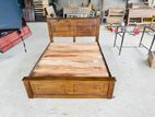 72*60 Teak Box Bed