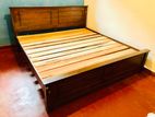 72"*72" 6*6 Ft Teak king box bed .