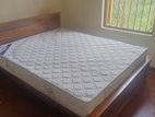 72*72 - 6*6 Teak Box bed with Arpico Spring mattress