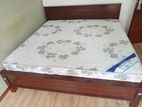 72*72 Box Bed and Spring Mattress -Arpico King Size