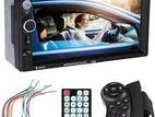 7''2din Car Multi-Function Ir Remote System DVD Audio Setup