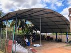 72ft Massive Metal Tent/Shed with 2-Post Car Lift For Sale in Rajagiriya