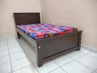 72x36 (6x3) Teak Box Bed With Double Layer Mattress - 15