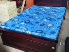 72x36 New Teak Box Bed with D\l Mattress