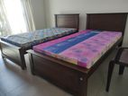 72x36 Teak Box Bed With Double Layer Mettress
