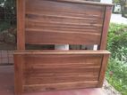 72x36 Teak Wood Box Bed