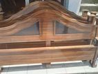 72x36 Teak Wood Design Arch Bed
