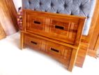 72×48 Teak Wood Box Bed