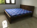 72X60 Box Bed with Double Layer Mattress