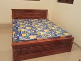 72x60 Queen Size Box Bed with Double Layer Mattress