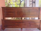 72x60 Queen Size Teak Box Bed