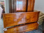 72×60 Teak Box Bed