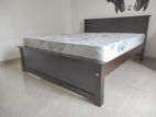 72x60 Teak Box Bed With Arpico Spring Mettress