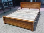 72×60 Teak Box Beds with Full Planks