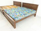72x60" Teak Box Beds with Mattress