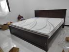 72x72 (6x6) Teak Box Bed With Arpico Spring Mettress 7 Inches