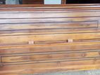 72x72 King size Teak box bed