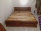 72x72 King Size Teak Box Bed