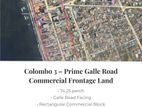 74.25 Perch Galle Road Frontage Land for Sale - Colombo 03